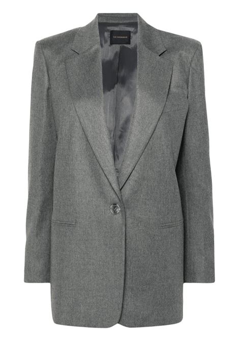 Grey single-breasted blazer The Andamane - women THE ANDAMANE | T163001BTNV115GRYMLNG
